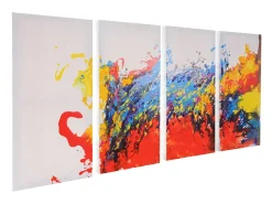 Online MCW Óleo Wave pintado a mano Multicolor