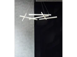 Sale Maytoni Line Lámpara colgante de techo LED integrado Blanco