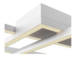 Maytoni Plafón^Line Plafón cuadrado LED integrado Blanco