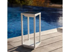 Outlet Lumisky Linterna solar recargable H33CM HYDRA Blanco