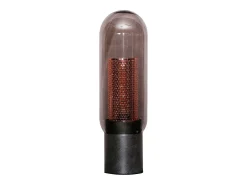Outlet Kawola Lámpara - Cristal - TRIEST Negro
