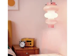 Lámpara Colgante Cristal Telder Lila