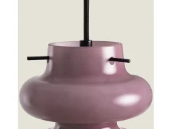 Lámpara Colgante Cristal Telder Lila