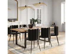 Rendez-Vous Déco Lámpara Suspendida^Lámpara colgante D75 cm en bambú - Jipi Negro