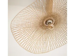 Rendez-Vous Déco Lámpara Suspendida^Lámpara colgante D75 cm en bambú - Jipi Blanco