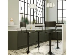 Rendez-Vous Déco Lámpara Suspendida^Lámpara colgante de bambú negro 38 cm - Hana Blanco