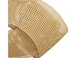 Outlet Rendez-Vous Déco Lámpara colgante de bambú natural y metal D40 cm - Orta Beige
