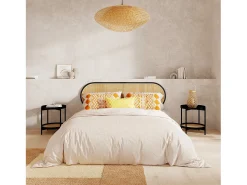 Rendez-Vous Déco Lámpara Suspendida^Lámpara colgante de bambú natural D88 cm - Anya Beige