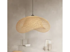 Rendez-Vous Déco Lámpara Suspendida^Lámpara colgante de bambú natural D88 cm - Anya Beige