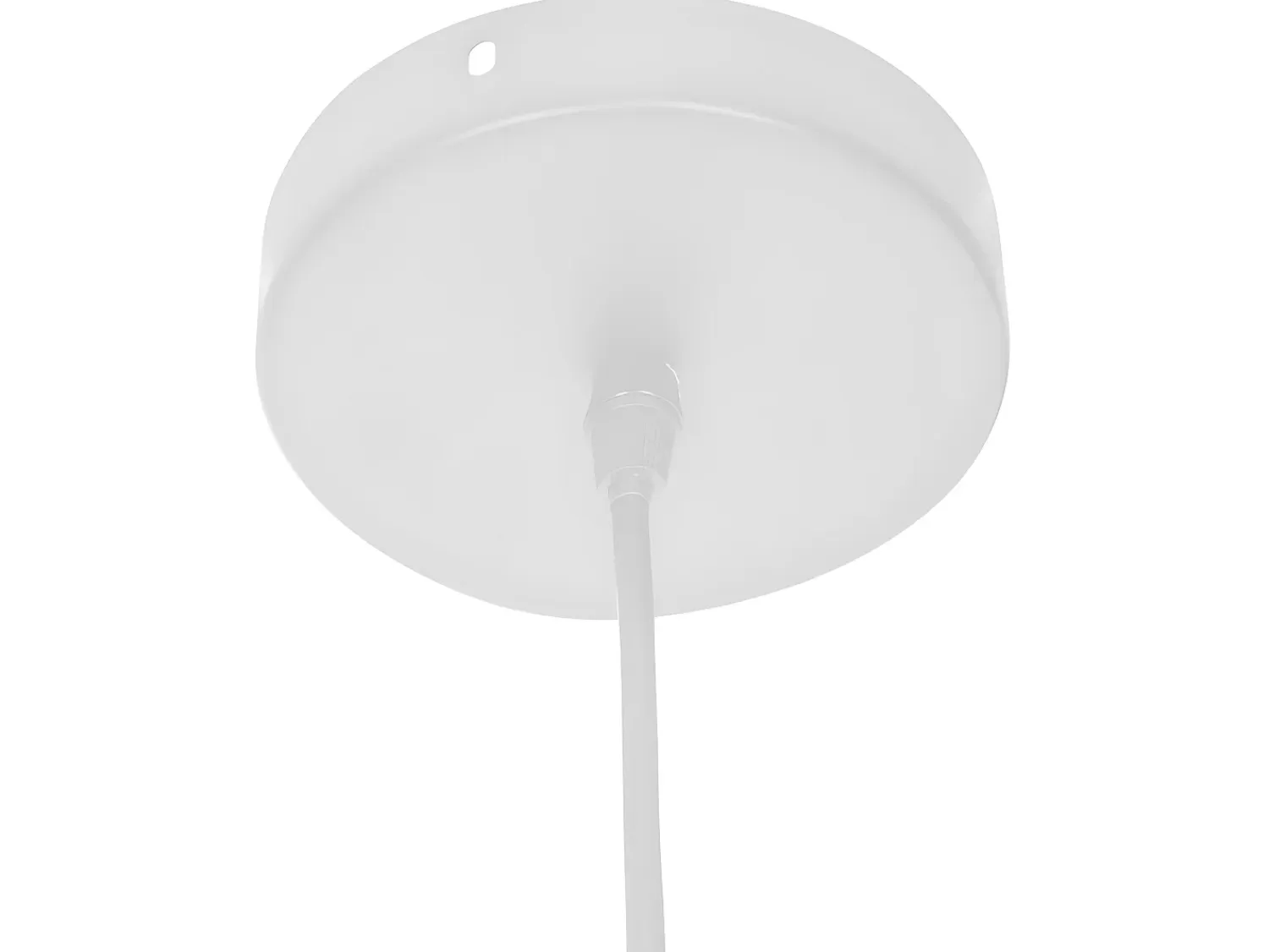 Sale Atmosphera Lámpara colgante de madera y papel tejido Beige