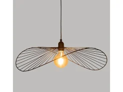Sale Atmosphera Lámpara colgante de metal 57 x 16 x 58 cm Negro