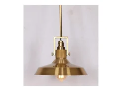 Lámpara colgante DKD Home Decor Negro Oro Metal