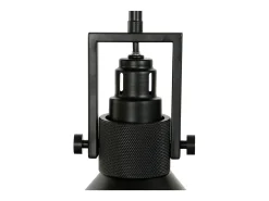 Lámpara colgante DKD Home Decor Negro Oro Metal