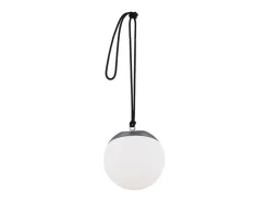 Clearance ebuy24 Lámpara colgante Doris LED para exterior color . Negro
