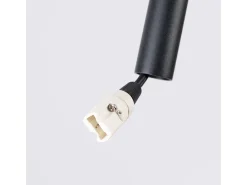 Sollux Lighting Lámpara Suspendida^Lámpara colgante Feltro moderno de fieltro/acero - 1 fuentes luminosas - L.30 x A.126 cm - /negro Amarillo
