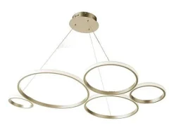 Lámpara colgante LED Pois-Gold Amarillo