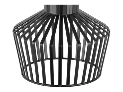 LEITMOTIV Lámpara colgante Lignes Cap - Negra Negro