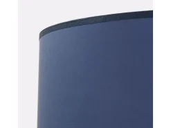 Best Sollux Lighting Lámpara colgante Nevia minimalista de CLORURO DE POLIVINILO - 1 fuentes luminosas - L.40 x A.137 cm - marino/negro Azul