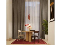 Sollux Lighting Lámpara colgante Toris desván de acero - 2 fuentes luminosas 4000K - L.30 x A.105 cm - ocre Rojo