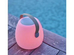 Lumisky Lámpara con altavoz Bluetooth inalámbrico 5W MINI MAY Beige
