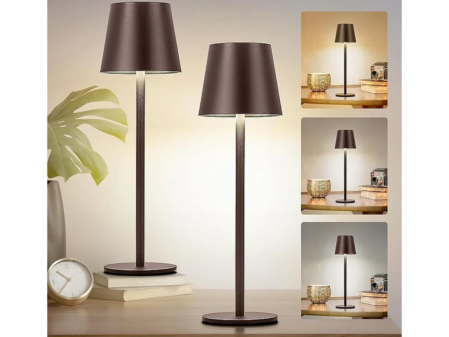 Lámpara De Cabecera Toolight App1366-T Brown