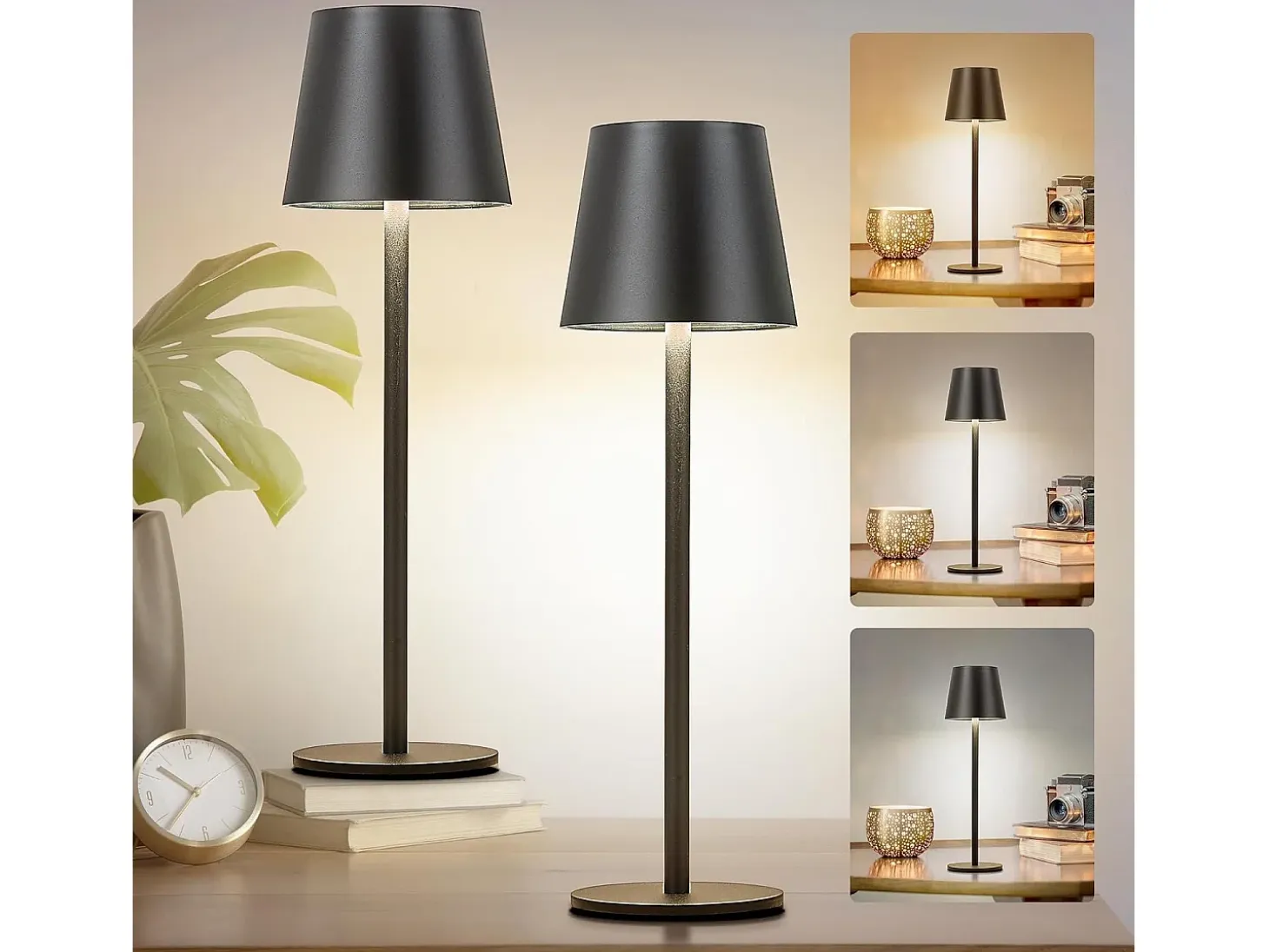 Lámpara De Cabecera Toolight App1365-T Black