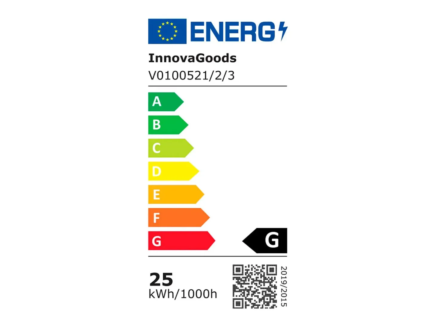 Lámpara de lava magma InnovaGoods 25W