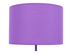Lámpara de Mesa TOSEL , metal,violeta ,A58xD30xP30cm
