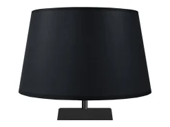 TOSEL Lámpara De Mesa^Lámpara de Mesa ,madera, ,A54xD25xP25cm Negro
