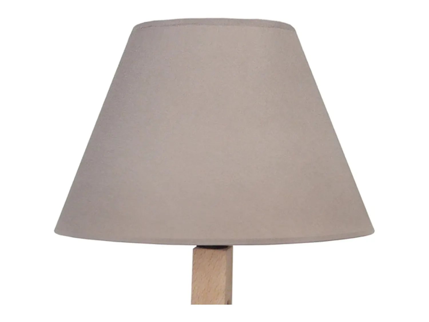 New TOSEL Lámpara de Mesa ,madera,natural,A44xD45xP16cm Topo