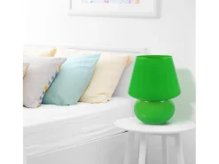 Sale TOSEL Lámpara de Mesa ,vidrio,,A37xD30xP30cm Verde