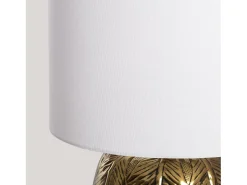 Lámpara de Mesa Aluminio Sahitya ILUZZIA Blanco