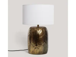 Lámpara de Mesa Aluminio Sahitya ILUZZIA Blanco