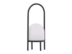 ebuy24 Lámpara De Mesa^Lámpara de mesa Colie LED para exterior 19x43x19cm color . Negro