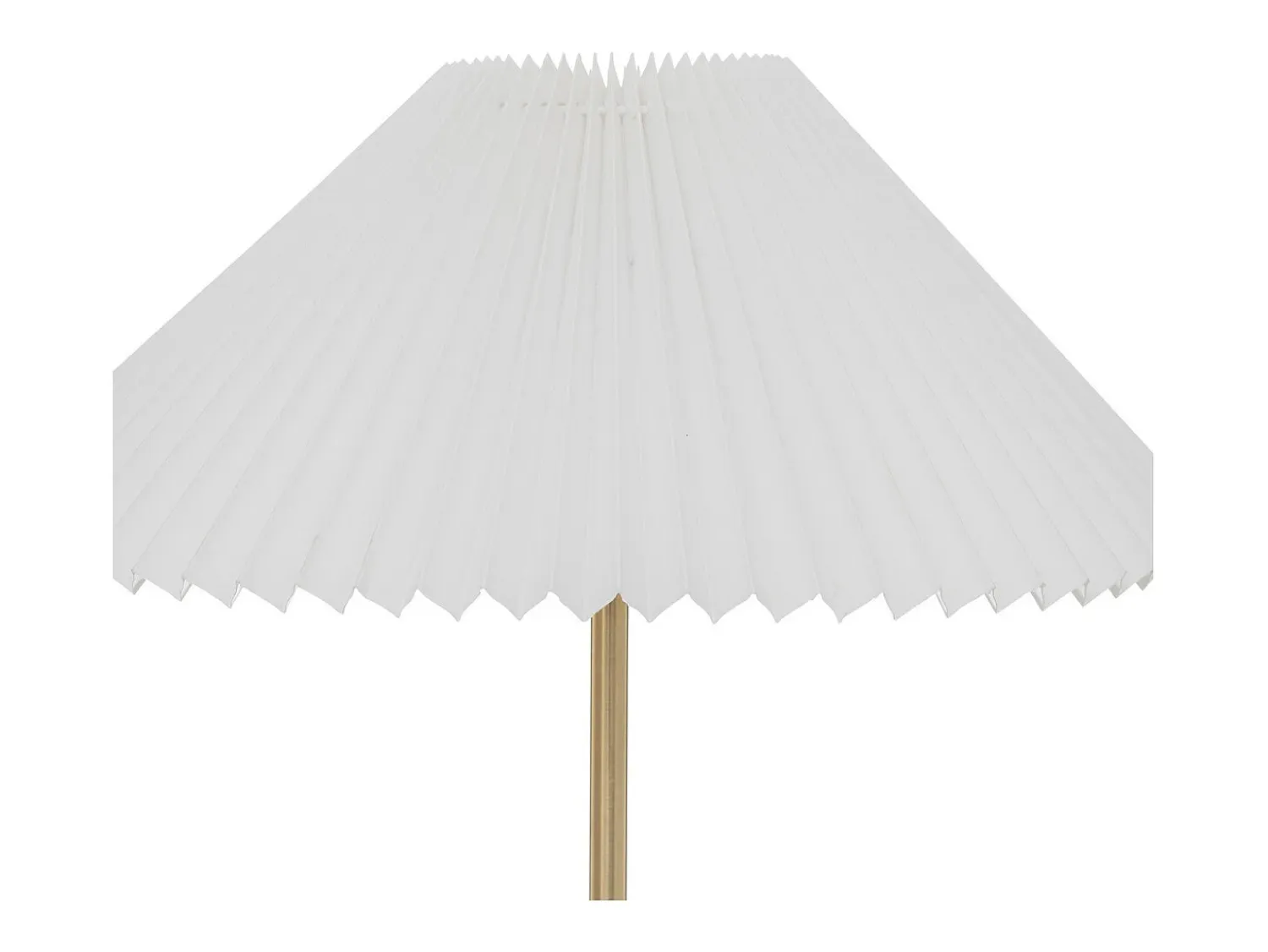 Atmosphera Lámpara De Mesa^Lámpara de mesa con pantalla plisada Dorado