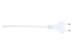 Venture Home Lámpara de mesa de hevea y lino Kona Blanco