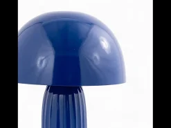 Rendez-Vous Déco Lámpara De Mesa^Lámpara de mesa de metal oscuro - Joy Azul