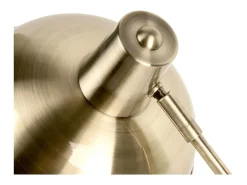 Lámpara de mesa de metal cepillado Hood