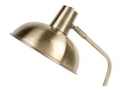 Lámpara de mesa de metal cepillado Hood
