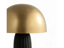Online Rendez-Vous Déco Lámpara de mesa de metal negro y dorado - Joy Negro / Dorado