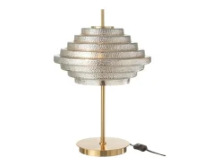 J-Line Lámpara De Mesa^Lámpara de mesa de vidrio 54x36x36 cm Dorado