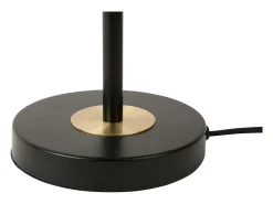 Lámpara de mesa Disco Dorado - Negro