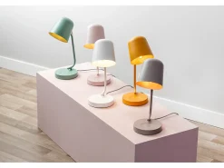 Lámpara de mesa Encantar - Jade gris