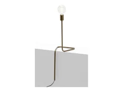 Outlet Les Tendances Lámpara de mesa Erwin H 76 de metal Dorado