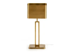 Lámpara de mesa Feery de metal dorado