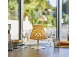Lumisky Iluminación Exterior^Lámpara de mesa inalámbrica H26CM IBIZA Beige