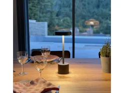 Clearance Lumisky Lámpara de mesa inalámbrica H30CM ROBY Gris antracita
