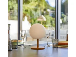 Lumisky Iluminación Exterior^Lámpara de mesa inalámbrica H28CM LUNY Color natural claro