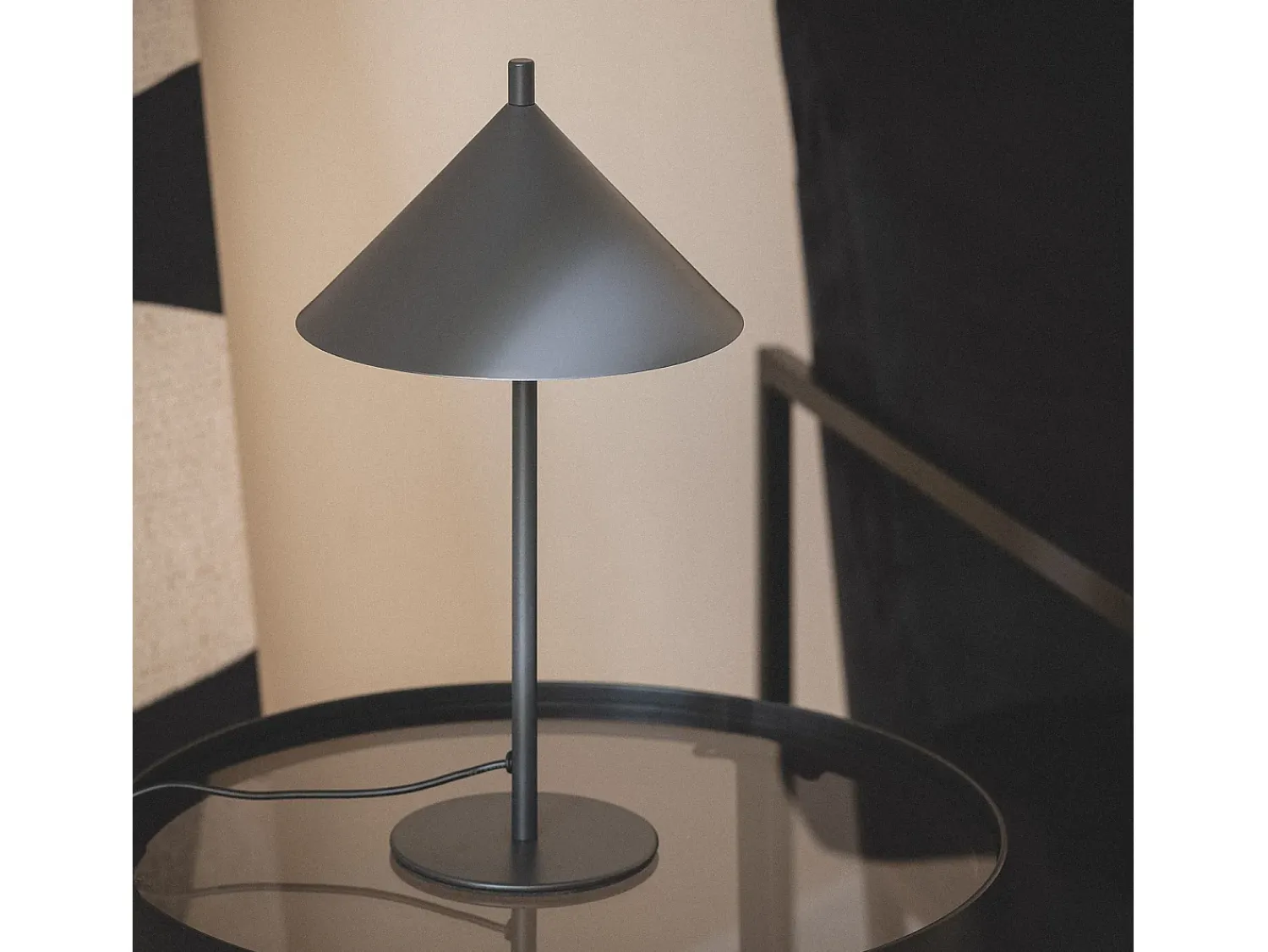 Best Ledkia Lámpara de Mesa LED 3,6 W Metal Carmale Negro