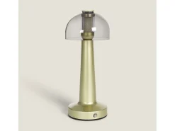 Best Ledkia Lámpara de Mesa LED Metal Portátil con Batería USB Recargable Luliu Orsha Dorado